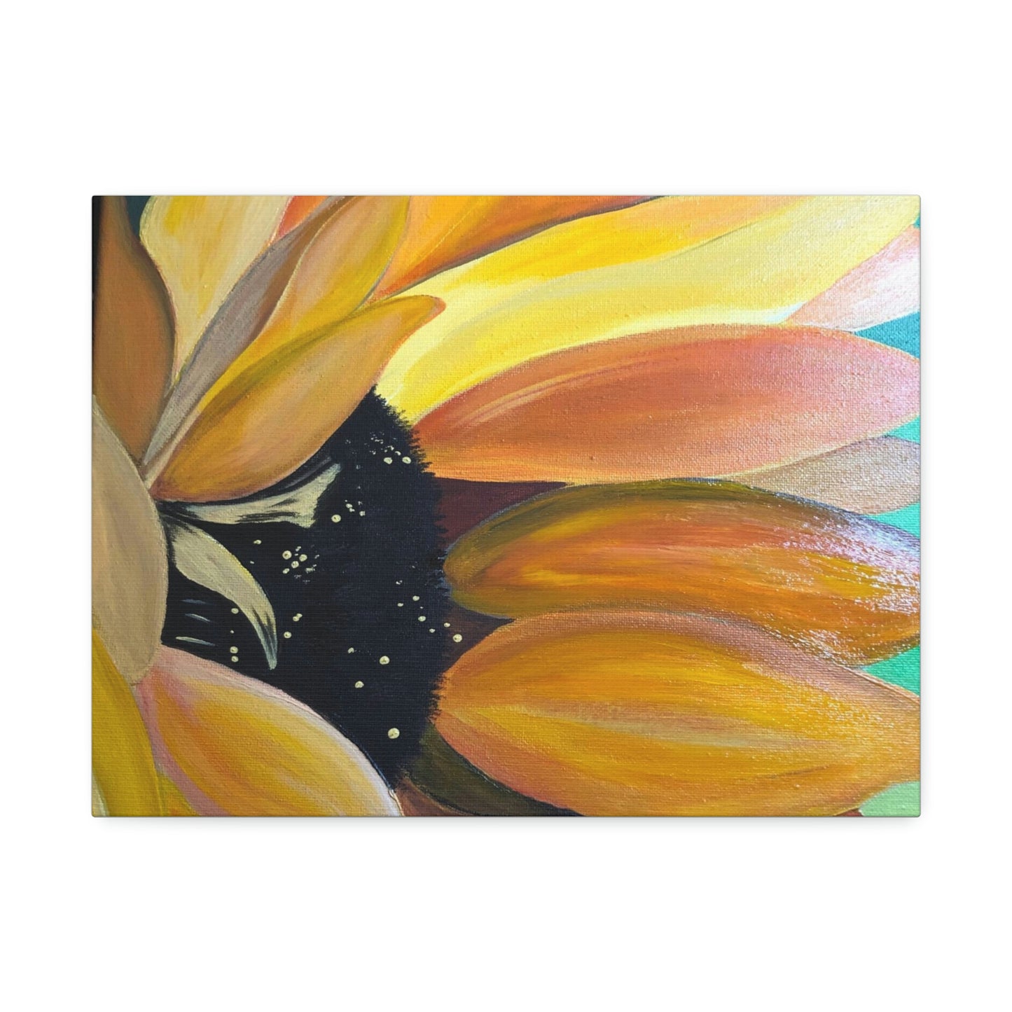 Sunflower side Canvas Stretched, 1.5''