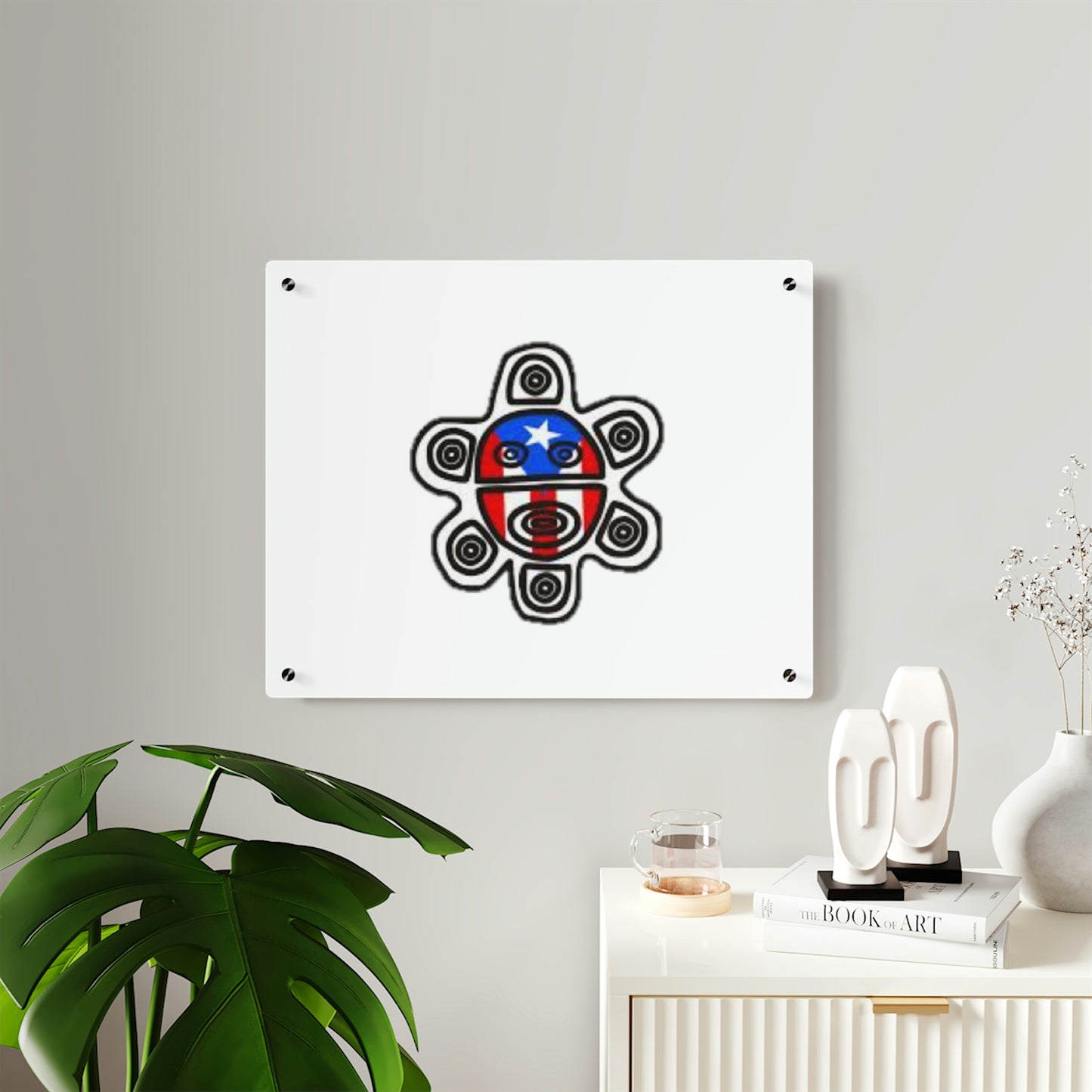 Taino Acrylic Wall Art Panels