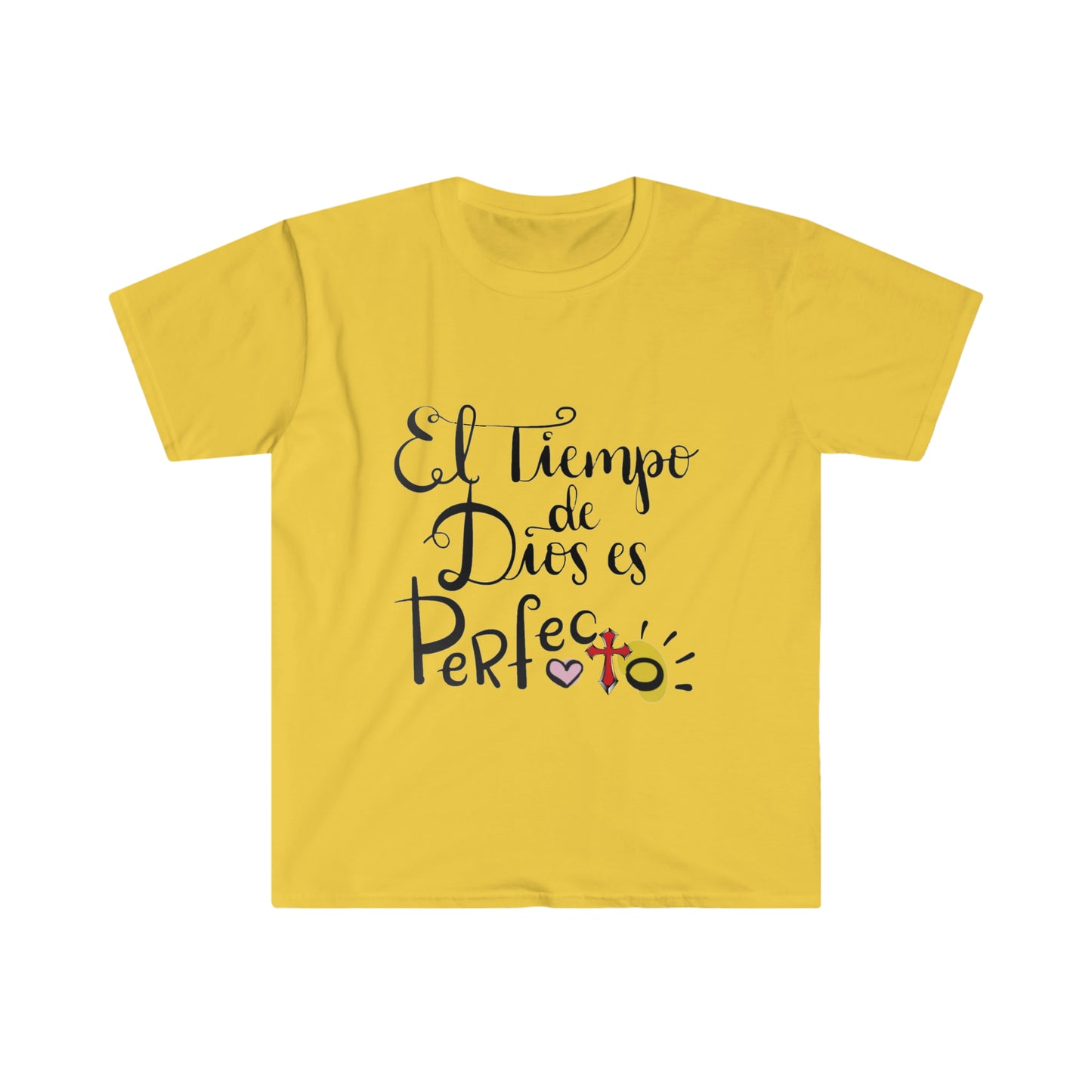 El Tiempo de Dios Unisex Softstyle T-Shirt