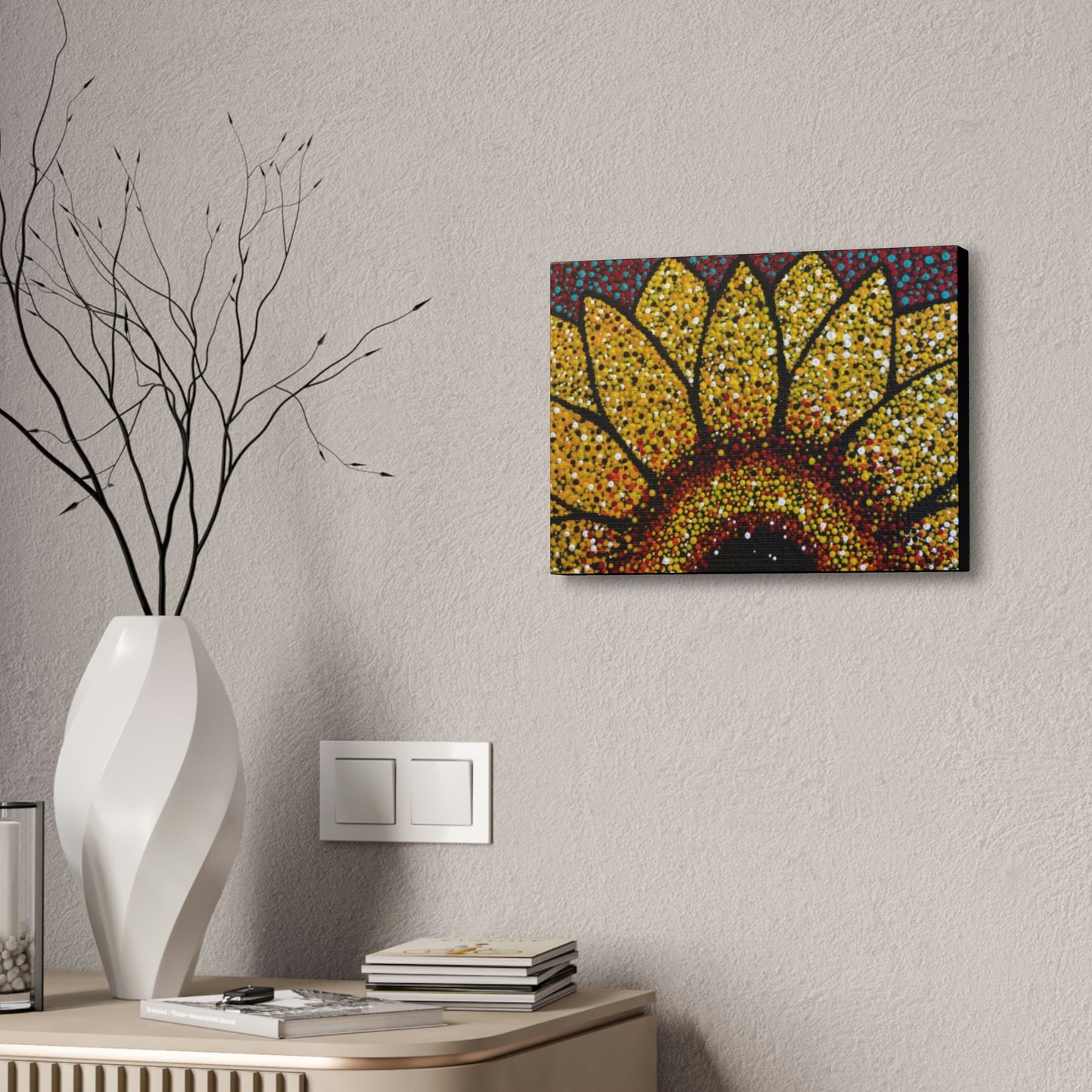 Girasol 2 Canvas Stretched, 1.5''