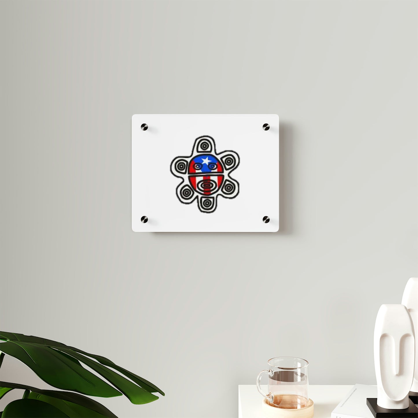 Taino Acrylic Wall Art Panels