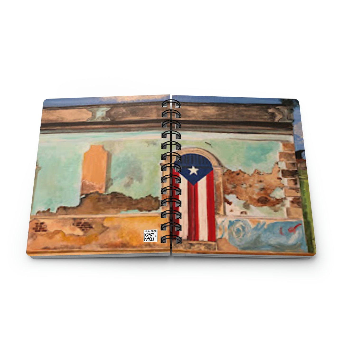 Puerto Rico Spiral Bound Journal