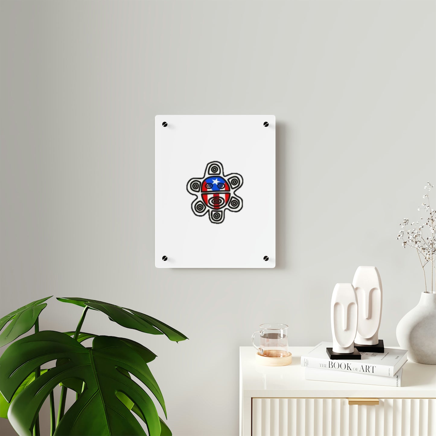 Taino Acrylic Wall Art Panels