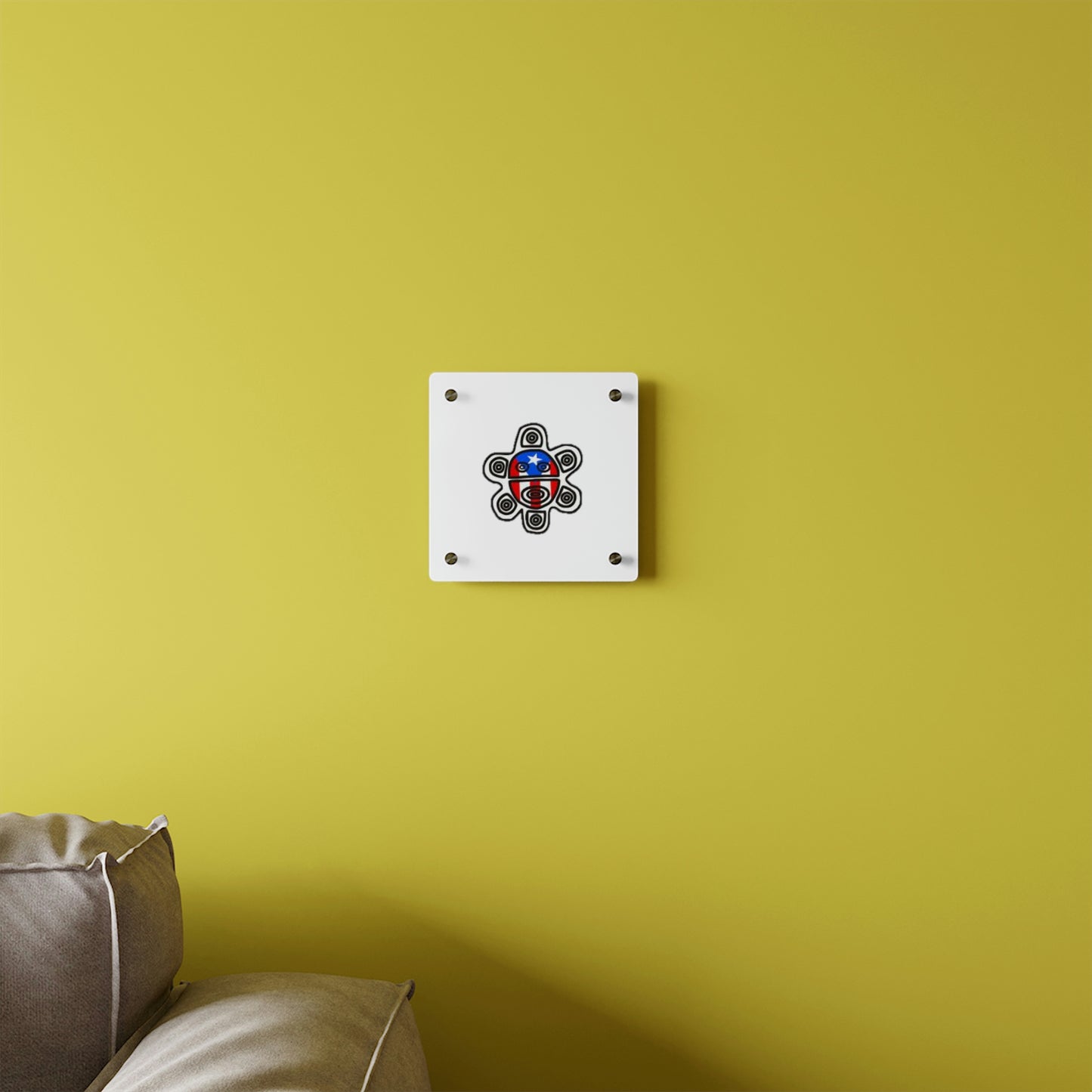Taino Acrylic Wall Art Panels