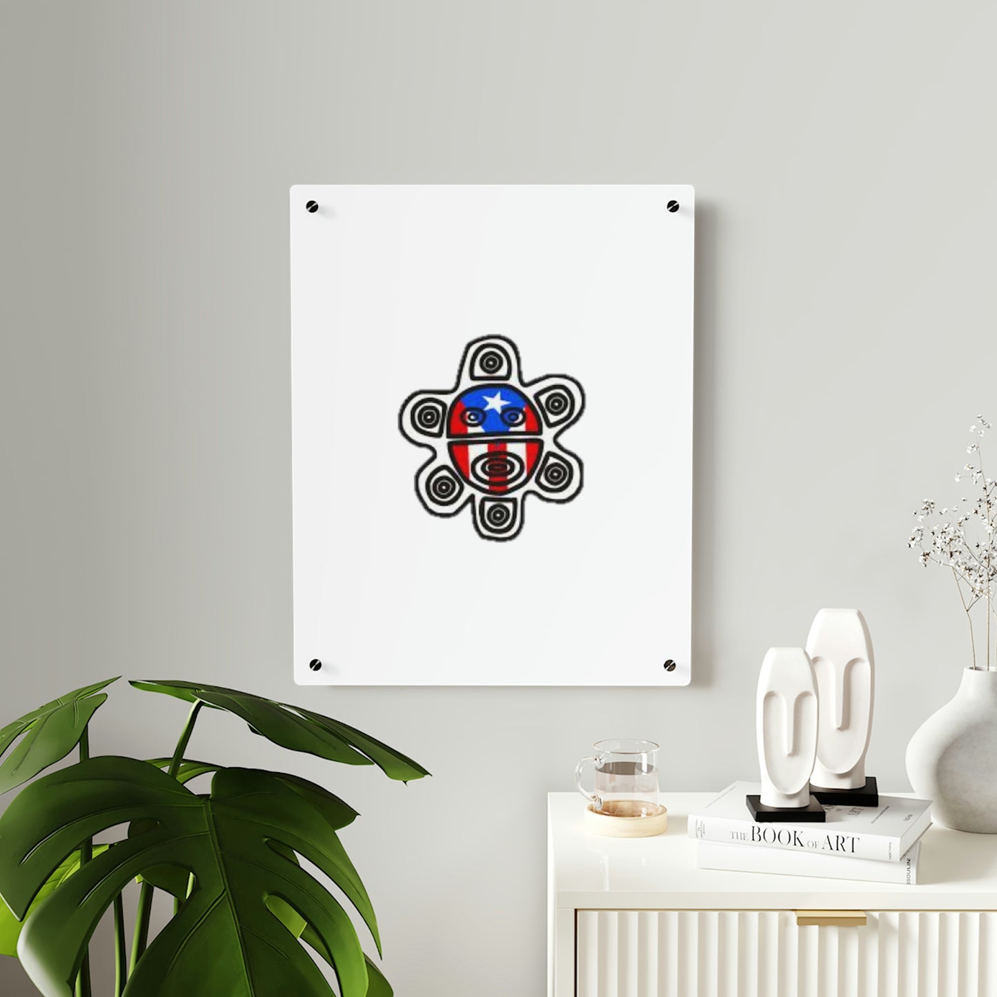 Taino Acrylic Wall Art Panels