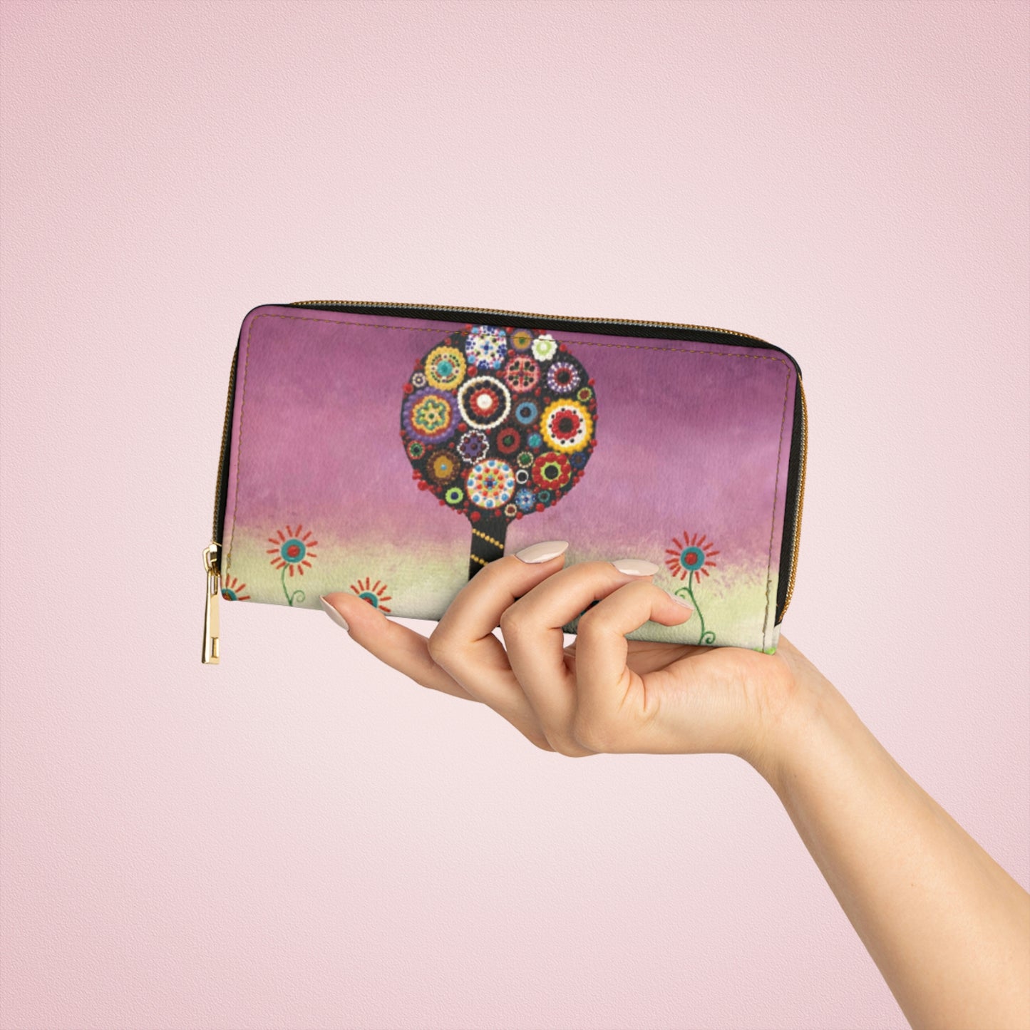 My tree of life Zipper Wallet