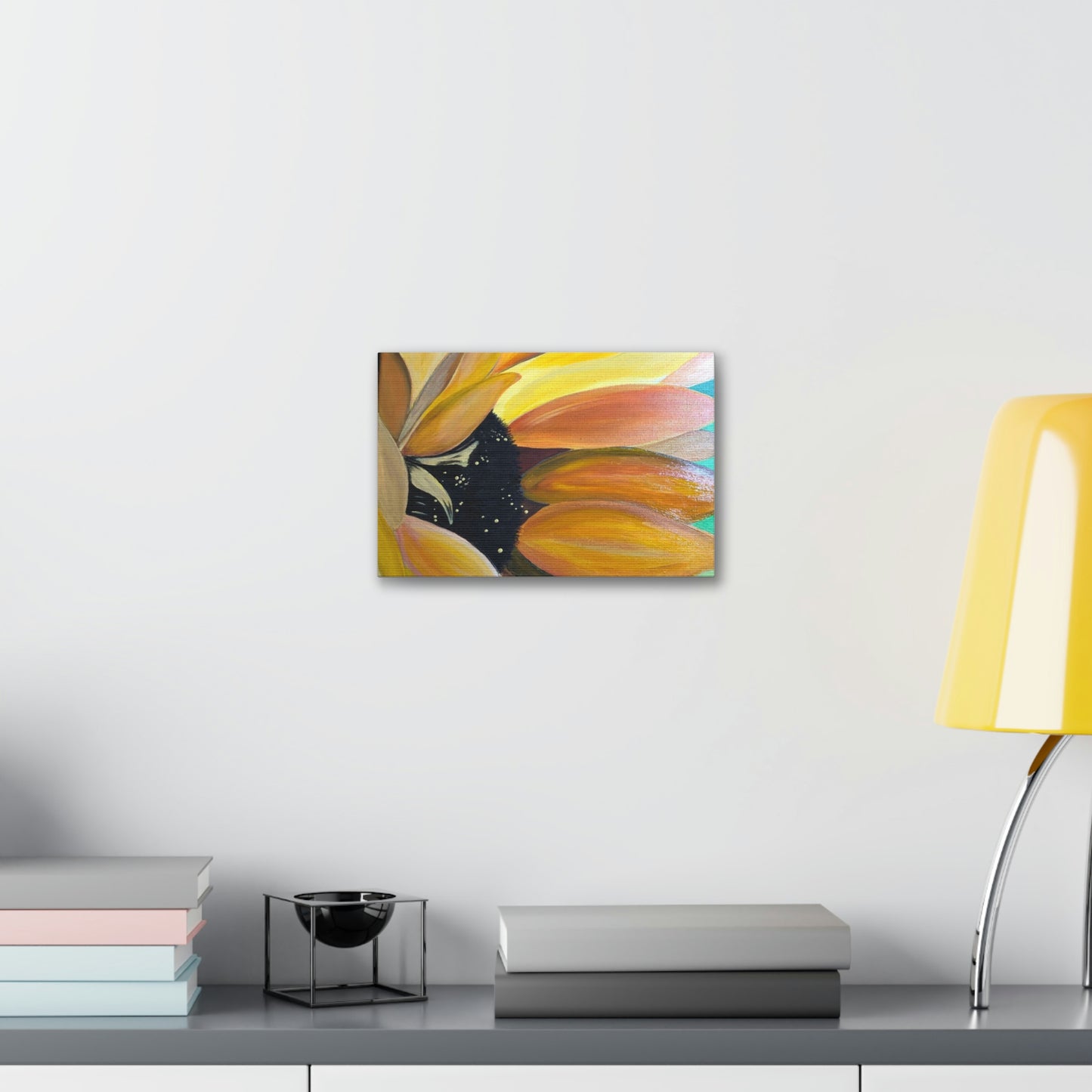 Sunflower side Canvas Stretched, 1.5''