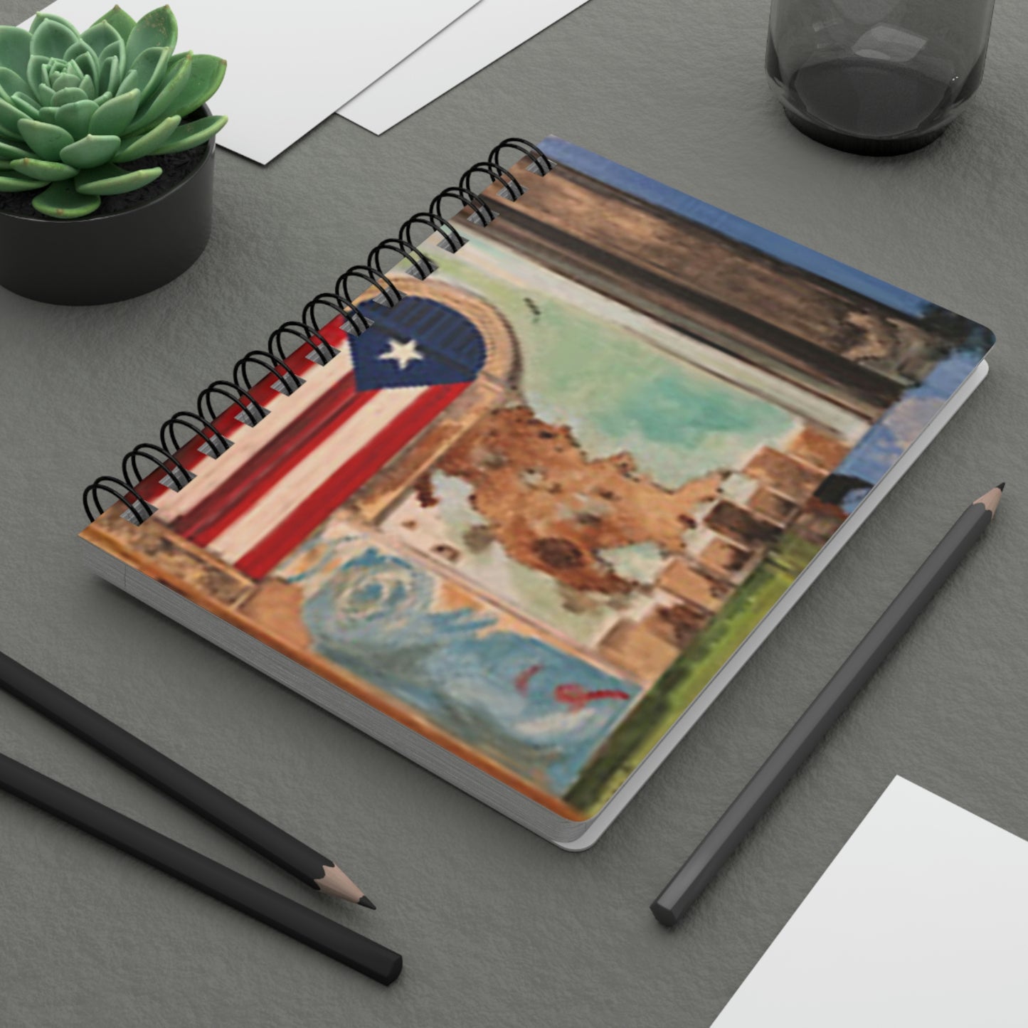 Puerto Rico Spiral Bound Journal