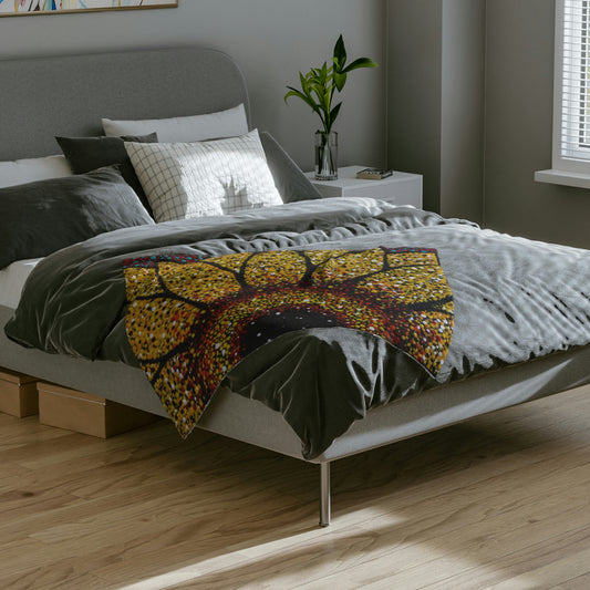 Girasol 1 Velveteen Minky Blanket