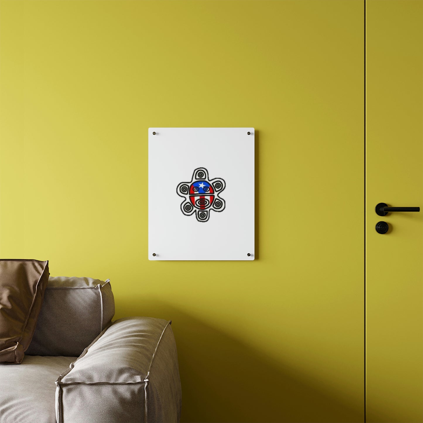 Taino Acrylic Wall Art Panels