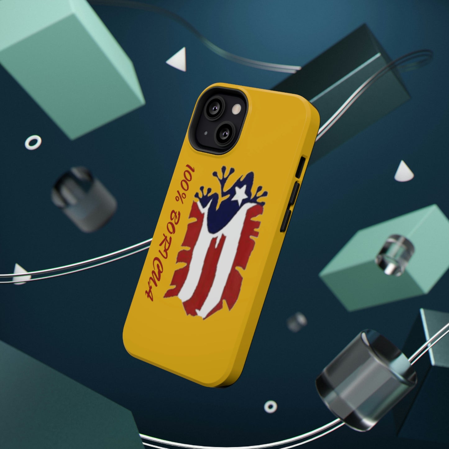 100% Boricua Impact-Resistant Cases
