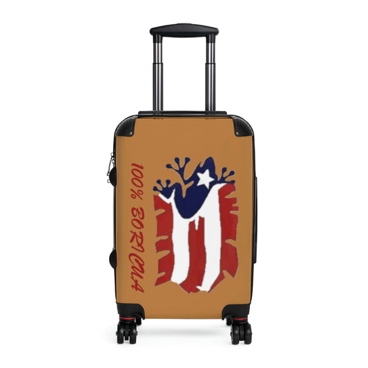 100% Boricua Suitcases