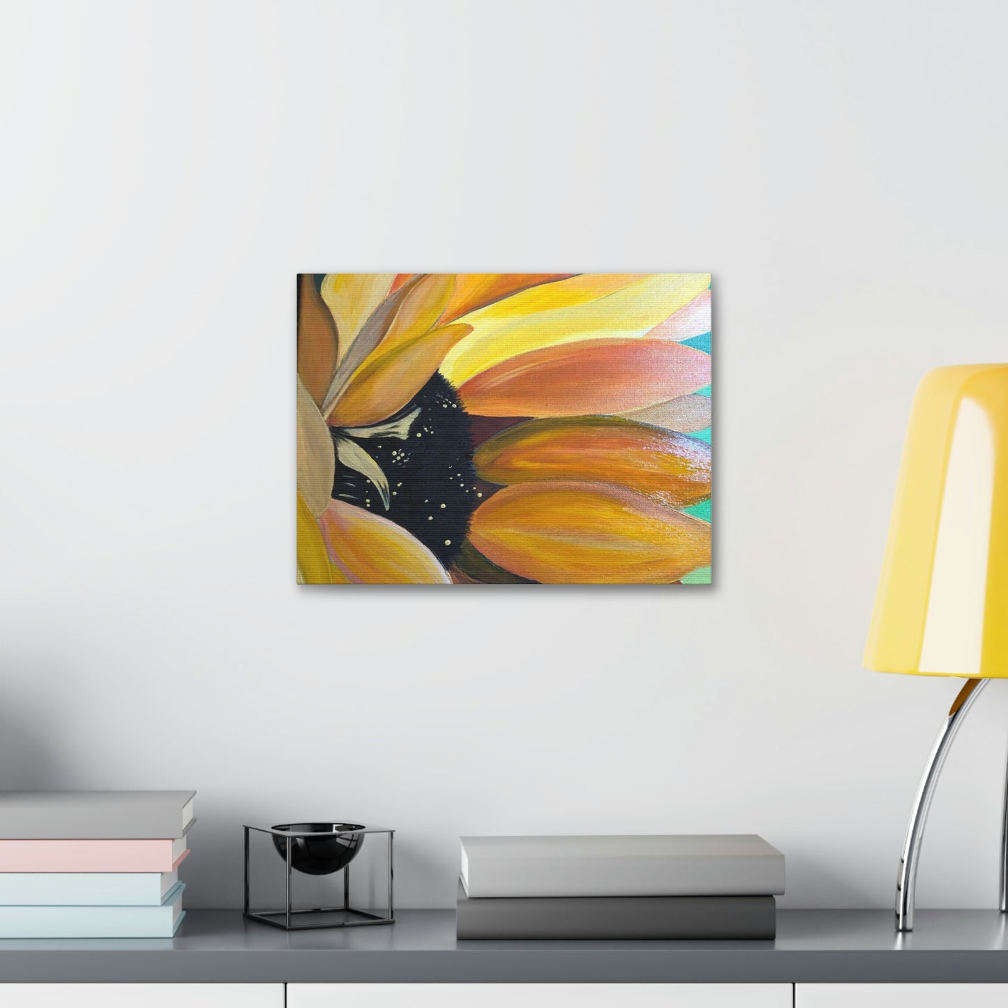 Sunflower side Canvas Stretched, 1.5''