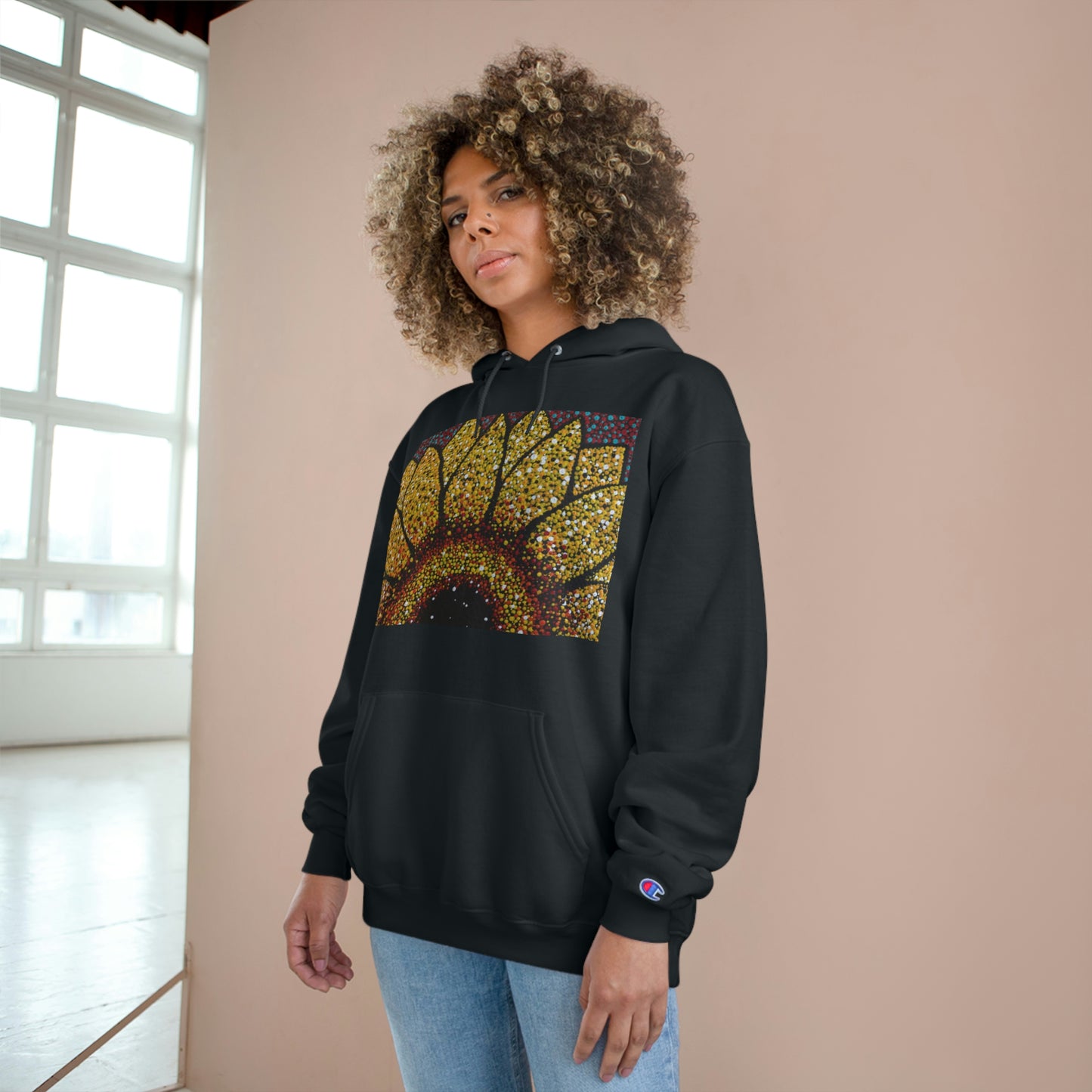 Sunflower Champion Hoodie