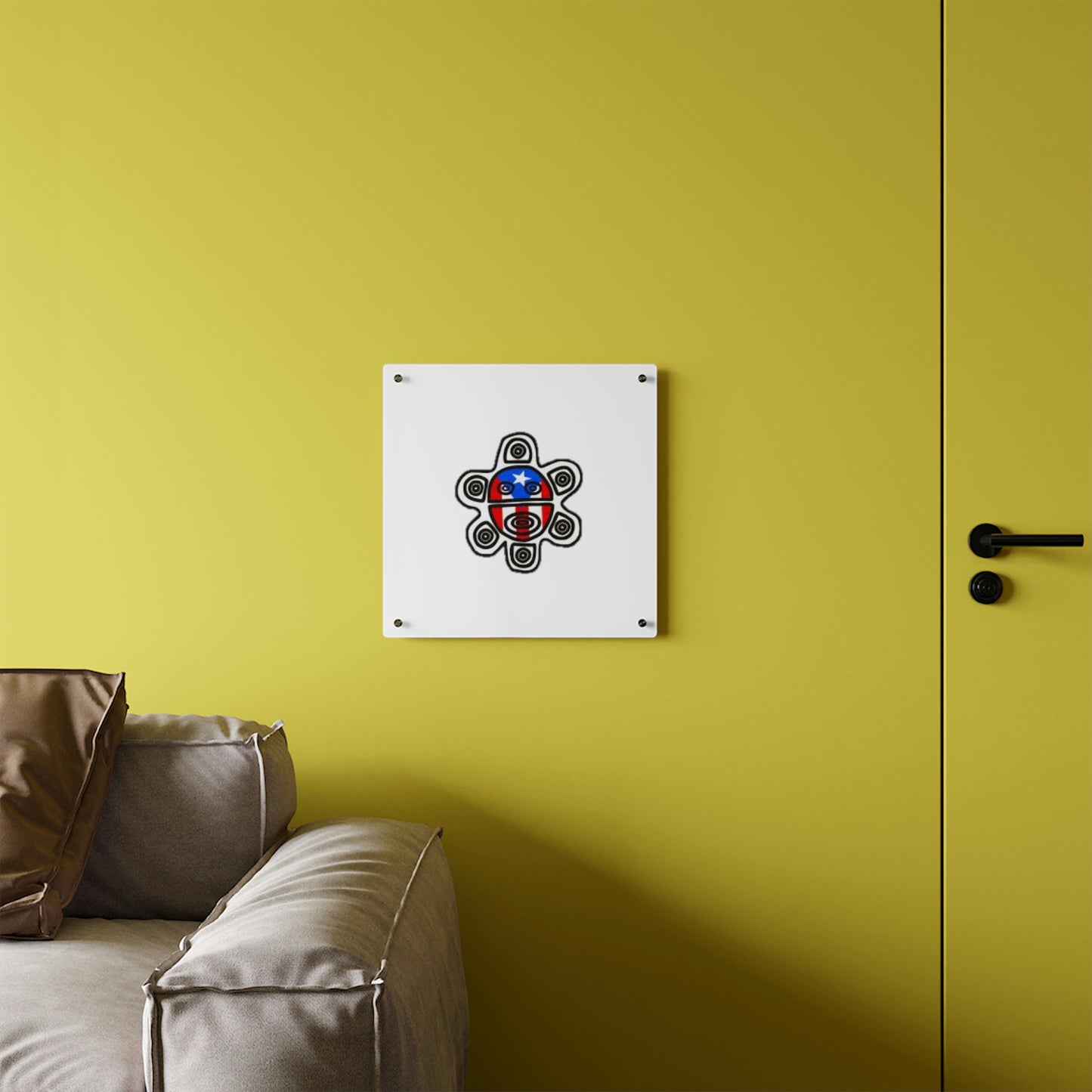 Taino Acrylic Wall Art Panels