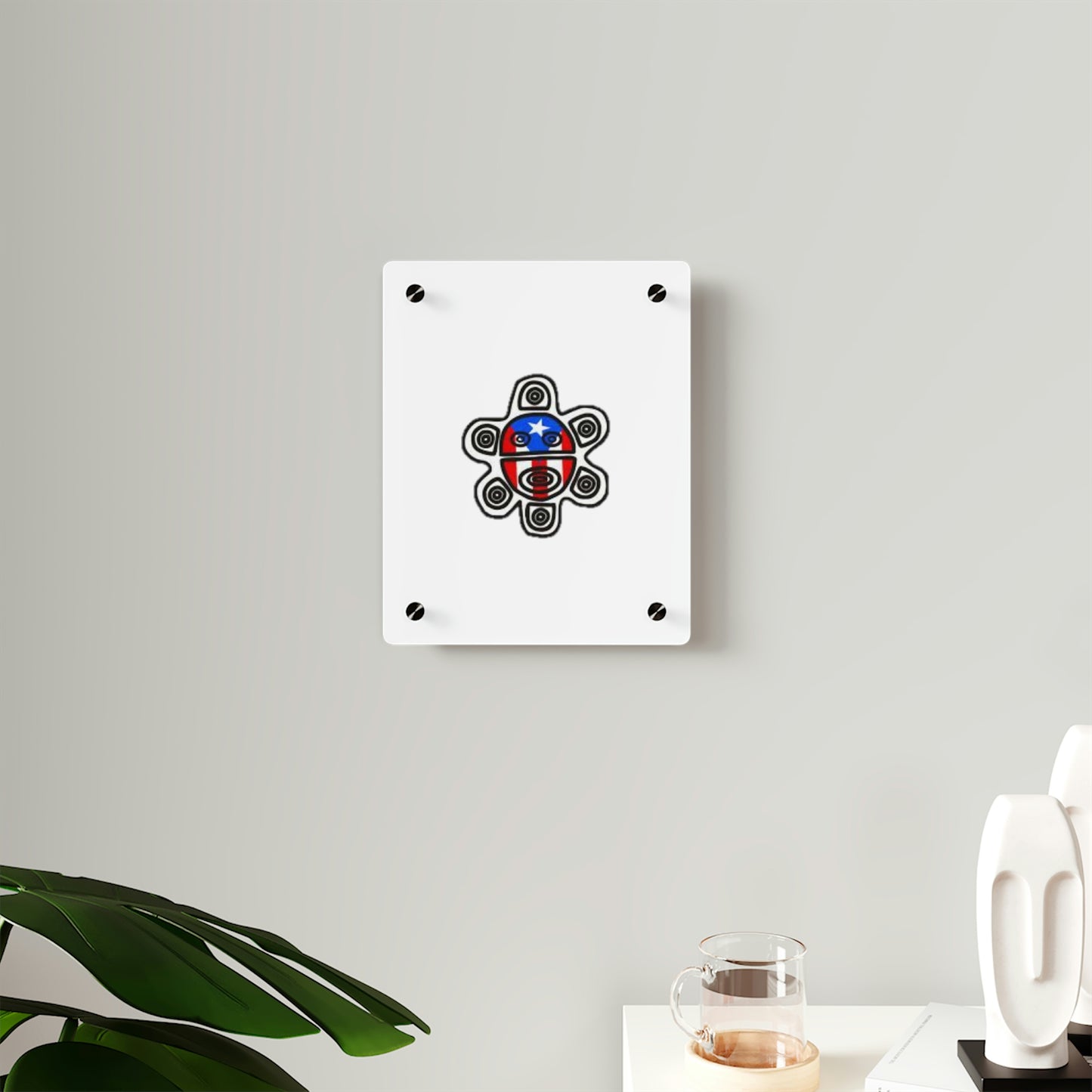 Taino Acrylic Wall Art Panels