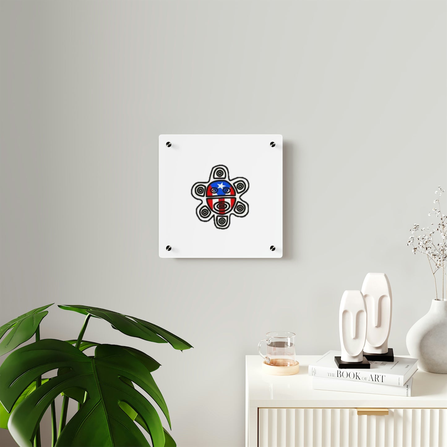 Taino Acrylic Wall Art Panels