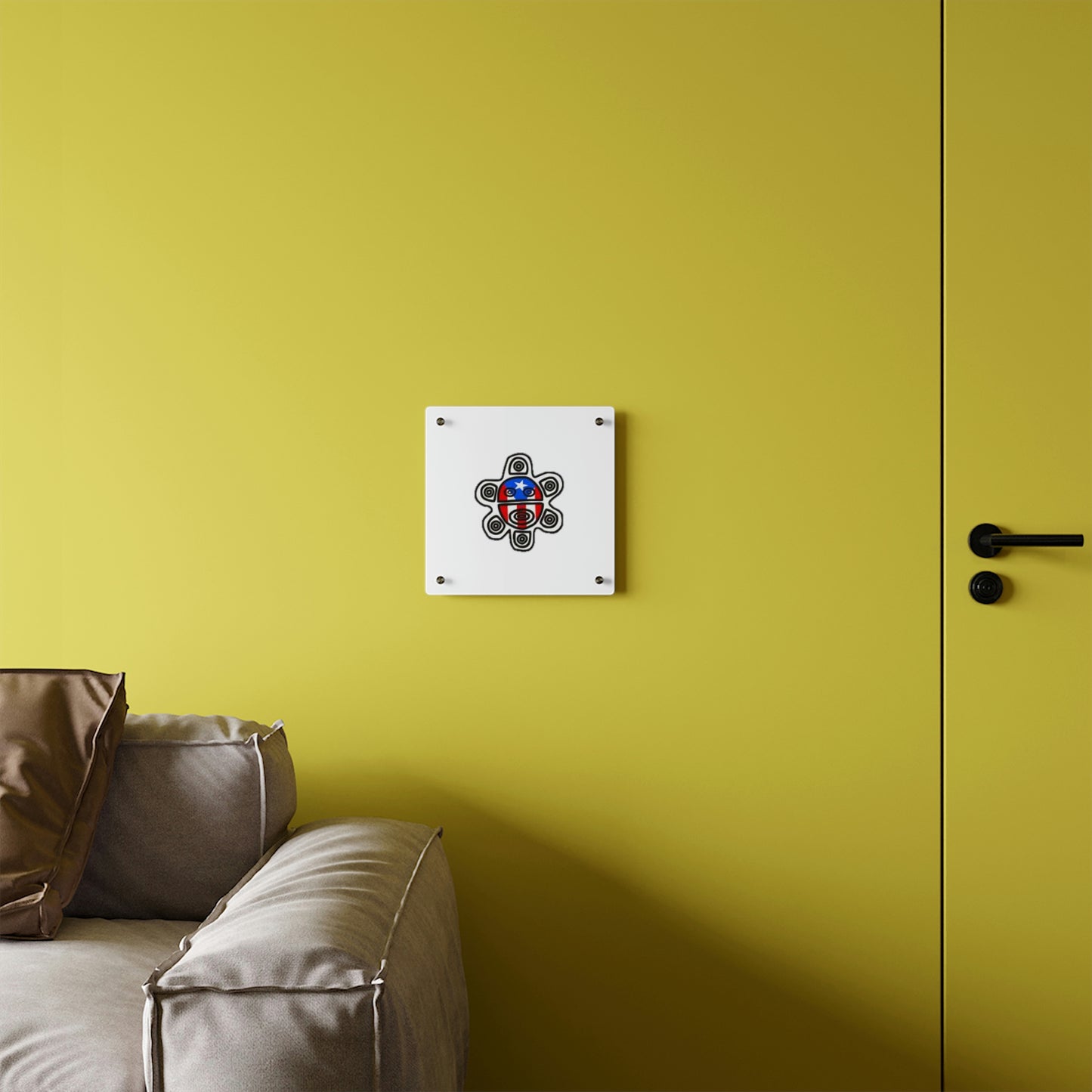 Taino Acrylic Wall Art Panels