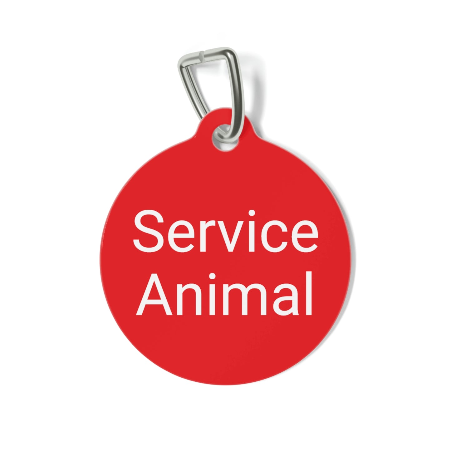 Service Animal Pet Tag