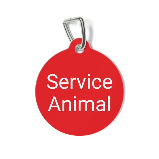 Service Animal Pet Tag